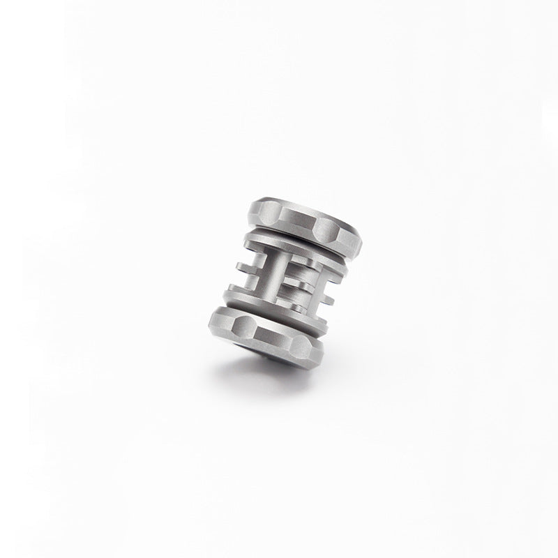 1Pcs DIY Tritium Vials Titanium Ring For Self-Luminous 15 year Tritium tube Pendant Necklace Jewelry Pendant