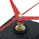 10pcs 20mm Shaft Length DIY Red Triangle Hands Silent Quartz Wall Clock Movement Mechanism For