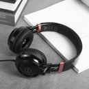 Pincun C60 Foldable Wired Headset Headphone 4D Stereo Portable 3.5mm Wired Over-ear Headset with Mic