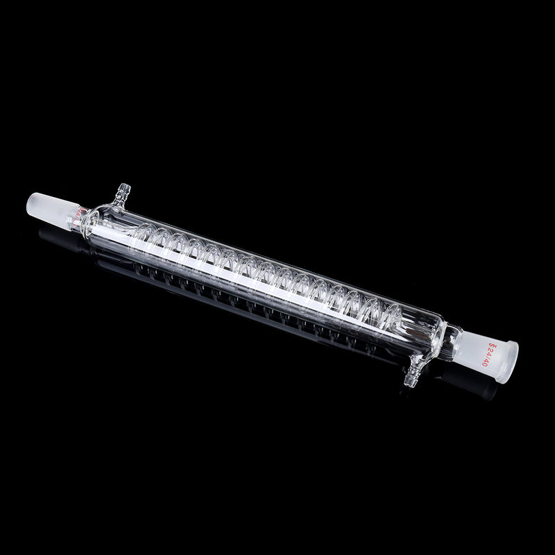 300mm 24/40 Glass Graham Condenser Coil Inner Tube Condenser Laboratory Glassware