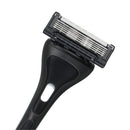 Minleaf ML-HR1 Ultra-smooth Manual Beard Shaver Razor 5+1 Layers Precision Edging Blades Hair Shaving Tool Vitamin E & Aloe Vera Lubrication Strip with Blade Protector