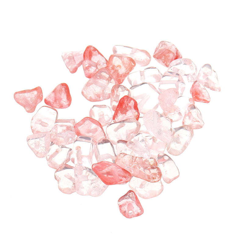 10 Colours 3 Size Natural Quartz Crystal Gem Stone Loose Beads Mineral Healing Gemstone