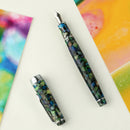 MOONMAN DELIKE Fountain Pen Newmoon Series Acrylic Resin EF/F/Small Bent Writing Pen Gift Set for Business Office