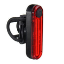 BIKIGHT Bicycle Front Rechargeable Headlight and Tail Rear Light Set USB Led