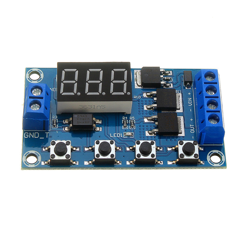 XY-J04 Trigger Cycle Time Delay Switch Circuit  Double MOS Tube Control Board Relay Module