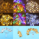 3M 20PCS Battery Powered Gold Sliver Palace Eid Ramadan Kareem Mubarak LED Fairy String Light for Party Decor