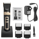 LCD Rechargeable Pet Hair Trimmer Low-noise Cordless Electric Clipper Hair Remover Cutter with Comb for Cat Dog Grooming Tools