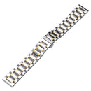 18-22mm Stainless Steel Watch Band Clasp Metal Strap Replacement With Spring Bars
