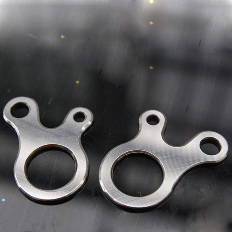 3 Hole EDC Survival Buckle Multi-purpose CNC Stainless Outdoor Knotting