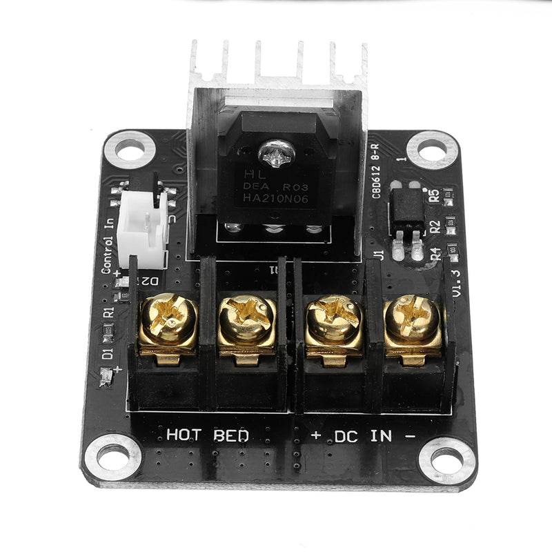 25A 50*60mm High Power Heated Bed Expansion Power Module MOS Tube with Wire 3D Printer Part