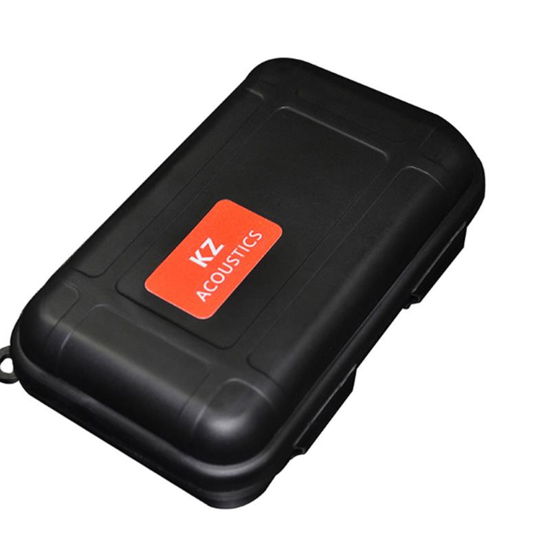 Original KZ Foam Dust-proof Moistureproof Cable Accessory Storage Bag Box for Earphone Headphone
