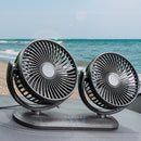 8W Car Fan USB Plug Currency Multi Function360 Degree Adjustable 3 Levels Power