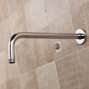 Stainless Steel Shower Extension Arm Home Bathroom Wall Mounted Shower Head Pipe
