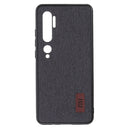Bakeey Luxury Fabric Splice Soft Silicone Edge Shockproof Protective Case For Xiaomi Mi Note 10 / Mi Note 10 PRO/ Xiaomi Mi CC9 pro
