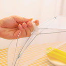 Folding Fly-proof Dirt-resistant Food Shield Gauze Umbrella Food Cover Kitchen Anti Fly Mosquito Net