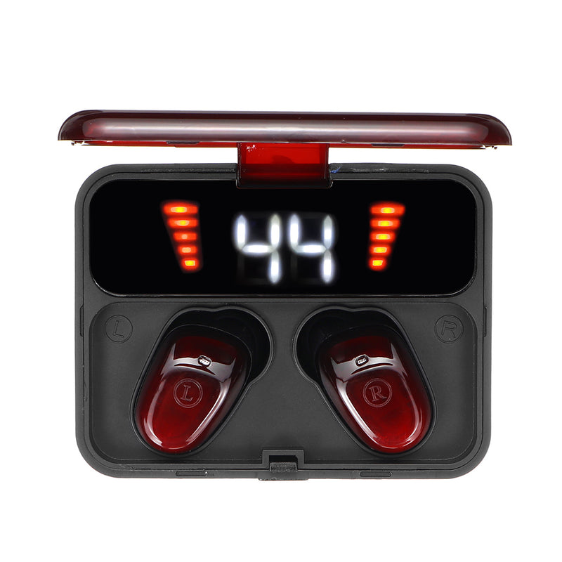 TWS Wireless bluetooth 5.0 Earphone 2000mAh Power Bank Smart Touch Dual LED Display Headphone with Charging Box