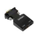 ONTEN VGA to HDMI Adapter Video Audio Converter Function for PC Laptop TV Box Projector