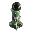 Portable Silicone Titanium Nail Oil Drum Rig Water Tobacco Pipe Fashion Spoon