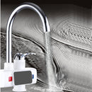 3000W 360 Tankless Digital Electric Instant Hot Water Faucet Kitchen Heater Tap