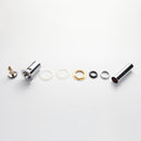 Bathroom Sink Pop Up Drain Assembly Faucet Vessel Basin Sink Drain Stopper Strainer w/ Overflow