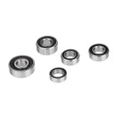 Machifit 10pcs I.D 6mm Double Rubber Shielded Miniature Deep Groove Ball Bearing MR106 MR116 MR126