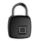 Fingerprint Padlock Keyless USB Rechargeable Door Luggage Case Security Lock