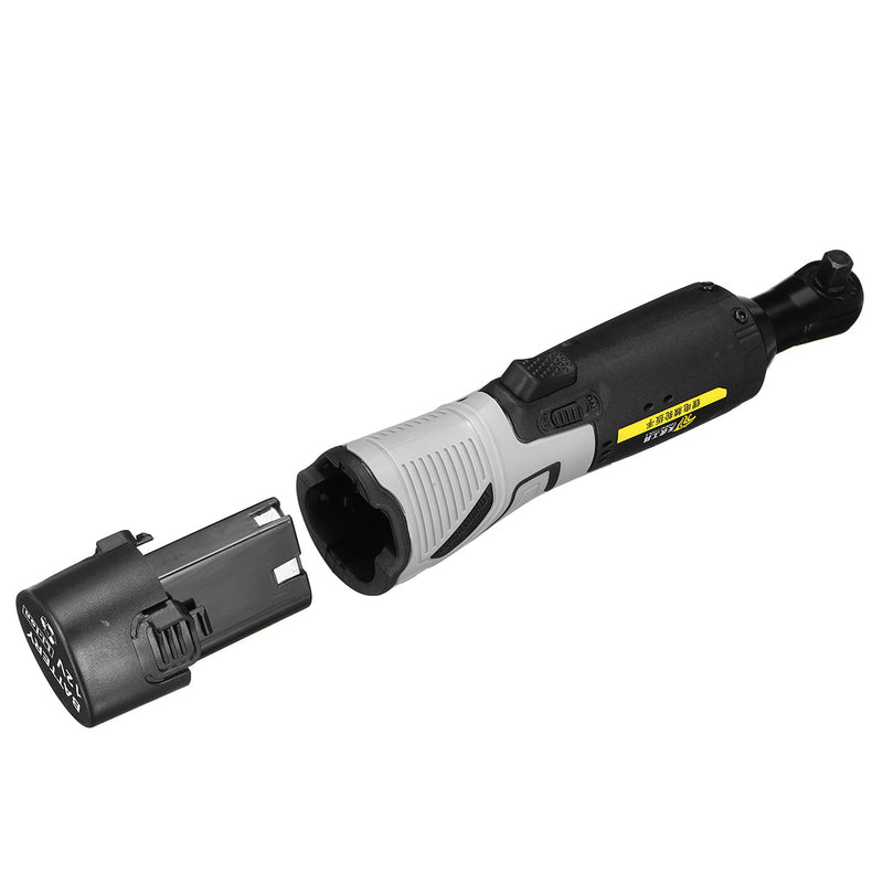 12V 3/8" Cordless Electric Ratchet Wrench Tool Set with Battery & Charger Kit 32NM 1300m