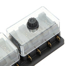 8 Way Car Auto Circuit Blade Fuse Box Holder ATC DC12V Waterproof