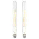 Dimmable E27 E26 T30 8W 300mm Retro Vintage Edison COB Light Lamp Bulb AC110V AC220V