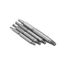 Drillpro 4pcs Small Size Double Side Damaged Screw Extractor Bolt Stud Remover Tool