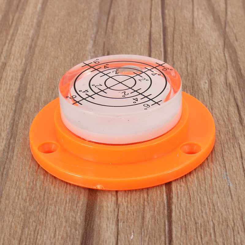 50x17mm Diameter Disc Bubble Spirit Level Round Circle Circular Tripod Bullseye