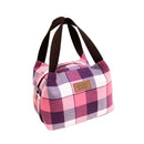 Lunch Bag Printing Portable Insulated Thermal Cooler Box Lunch Food Canvas Storage Bag Picnic Contai
