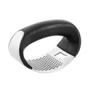 Ring Shape Stainless Steel Garlic Presser Rocker Kitchen Garlic Mincer Chopping Garlic Press Tools Kitchen Gadgets