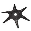 6 Steel Blades Razors Black Trimmer Head Lawn Grass Weed Eater Brush Cutter