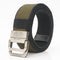 AWMN 2SD 125CM Nylon Tactical Belt Outdoor Leisure Double Zinc Alloy Waist Belts