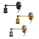 E27 Vintage Retro Industrial Loft Rustic Wall Sconce Wall Light Porch Lamp AC110V-220V US Plug