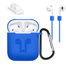 Bakeey 5 Accessories Silicone Case Anti Lost Strap Eartips Carabiner Buckle for Apple AirPods(2016) Earphone