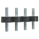 4pcs M6x20x10mm Rubber Shock Absorber Doubles Ends Rubber Mounts Vibration Isolator Mounts