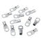 12 Pcs Copper Cable Lugs Wire Connector Terminal 2 AWG 35mm Hole 10mm Tinned Copper Terminals Conne