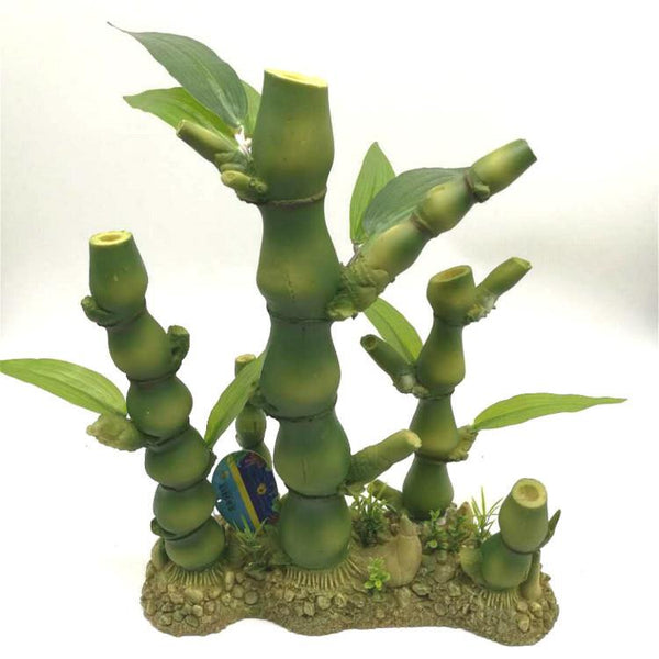 Shelterhouse Coral Decorations Colorful Fish Aquarium Decoration Fish Tank Landscaping Decoration Artificial Aquatic Plant Bamboo