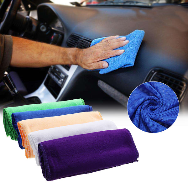 11 Inch 50 Pcs Microfiber Cleaning Cloth Kitchen Camping Wash Dry Clean Polish Cloth Towel