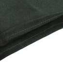 Canvas Drawstring Large Bag Pouch Clothes Dark Green Storage Home Laundry Pack