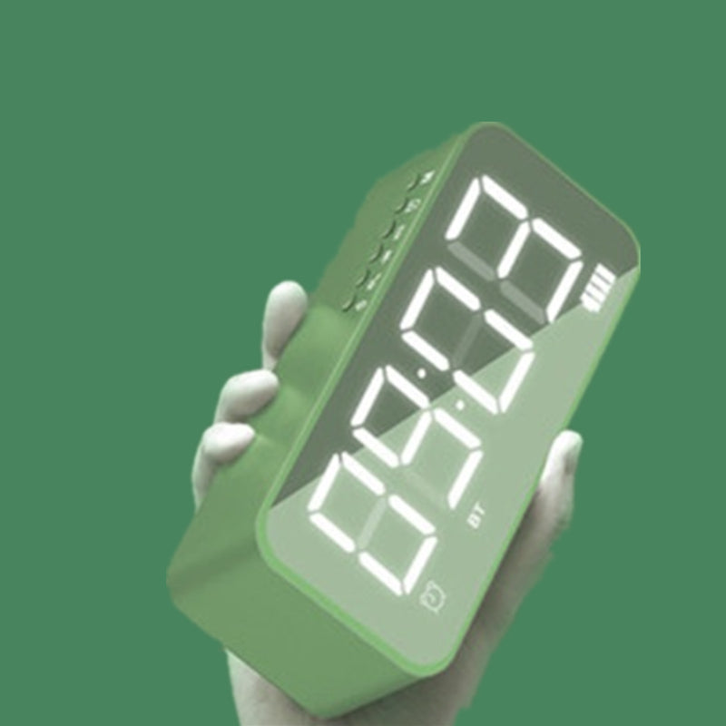 Bakeey Q31 bluetooth Wireless Speaker 3.5mm AUX Jack Mirror LED Digital Display FM Radio Speaker Alarm Clock Player