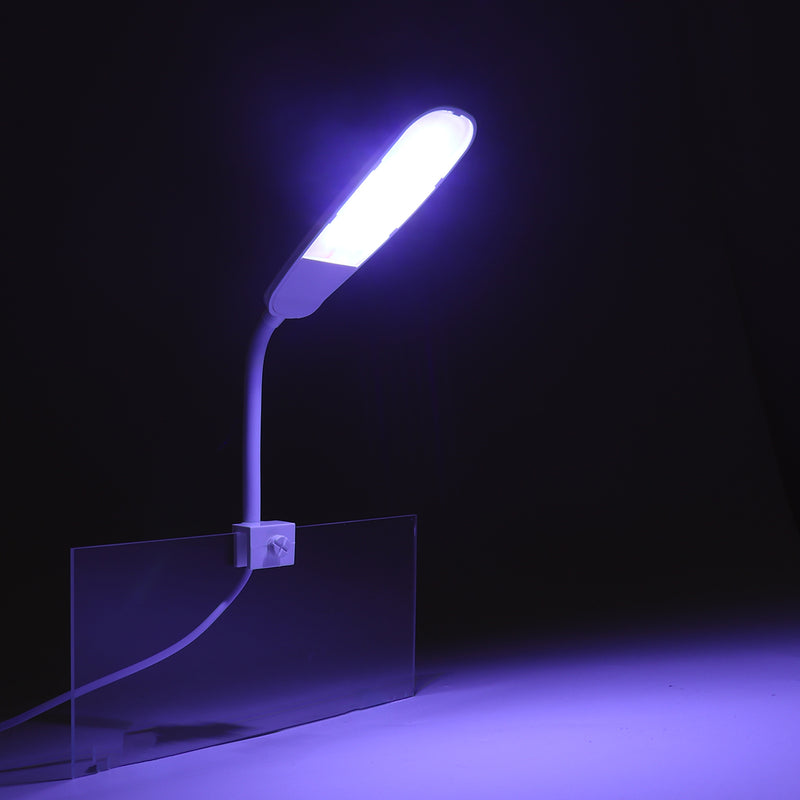 LED Aquarium Fish Tank Flexible Clip On Light Plant Grow Lighting Rotatable