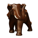 Resin Elephant Statue Fortune Mascot Living Room Cabinet TV Office Home Decorations