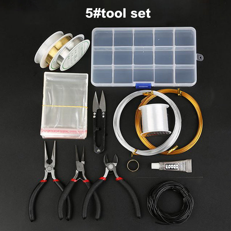 Diy Jewelry Tool Set Tip Mouth Round Mouth Manual Pliers Homemade Jewelry  Accessories