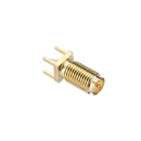 50 Golden SMA-KWE to RP-SMA Female RF Connector Adapter Straight for RC Drone