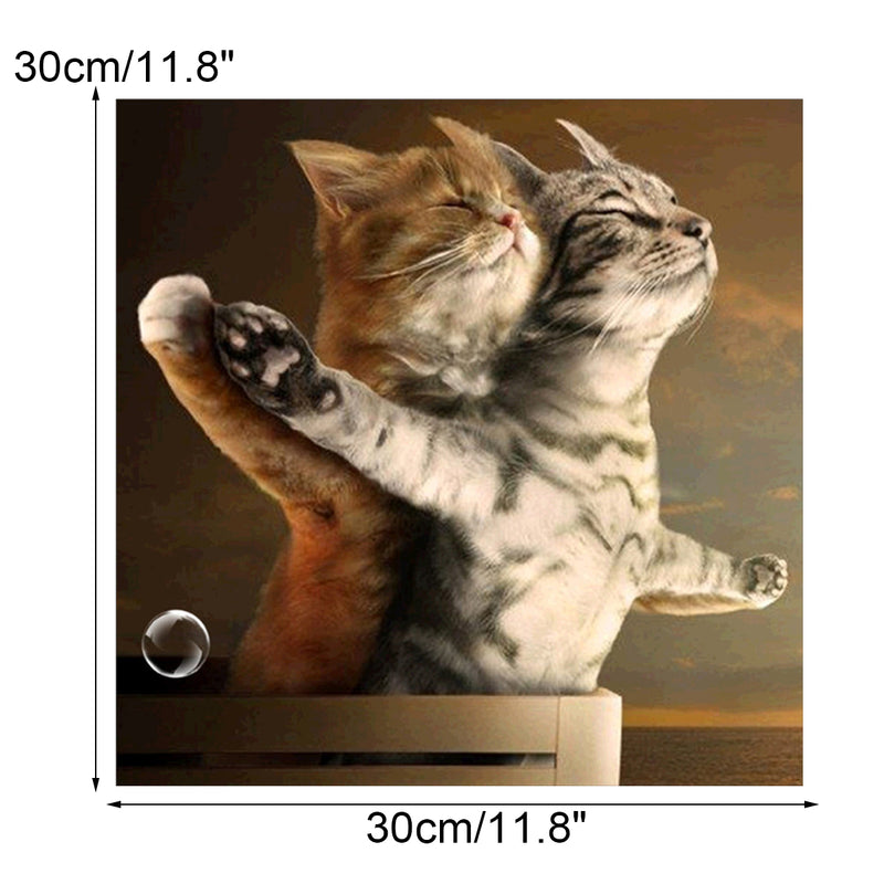 Titanic Jack and Rose Cat 5D DIY Diamond Painting Embroidery Cross Stitch Decorations