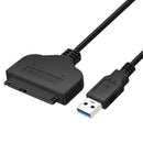 USB3.0 to SATA7 15 Pin Hard Drive Converter Cable 2.5'' SSD HDD Adapter Cable
