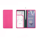 Honana HN-PB5 5 Colors Leather Passport Holder Travel Cards Case Cover Bag